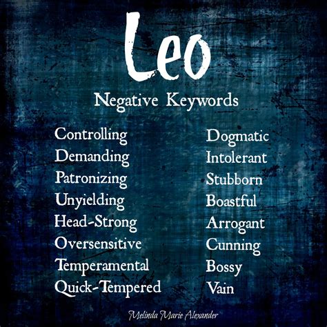 leo traits female|leo traits positive and negative.